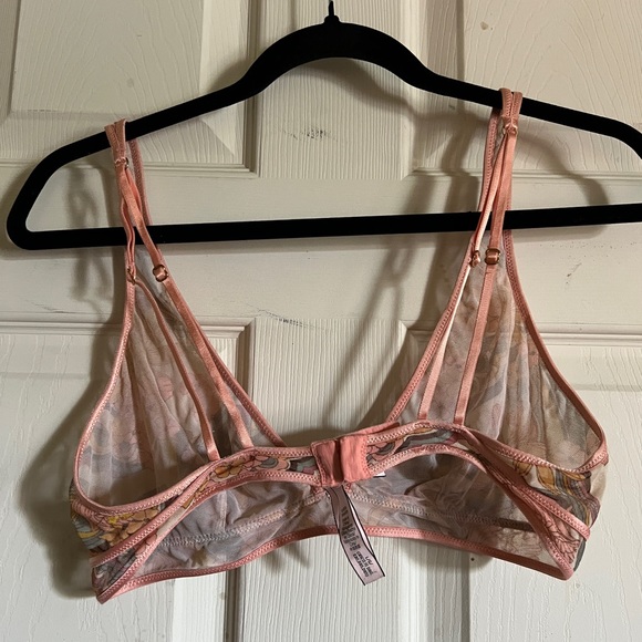 Victoria’s Secret bralette with clasp retro floral print - Picture 5 of 6
